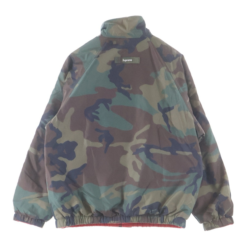 SUPREME(シュプリーム) 25AW Polartec Reversible Track Jacket ポーラテック リバーシブル ウッドランドカモ トラックジャケット カーキ
