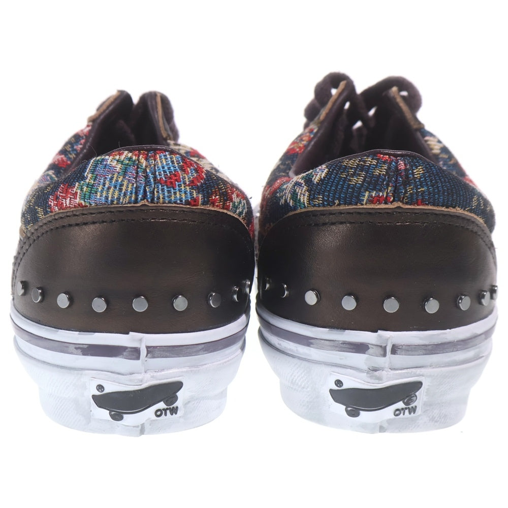 VANS(ヴァンズ) OTW OLD SKOOL 36 VIBRAM FLORAL オールドスクール スタッズデザイン ローカットスニーカー ビブラムソール 総柄 ブラウン US9/27cm VN000D2GBLA
