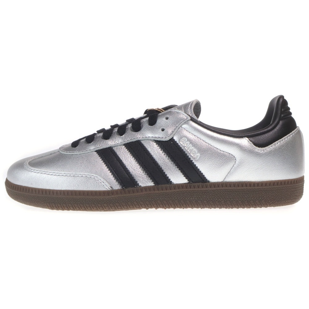 adidas(アディダス) SAMBA OG W ウィメンズ サンバ ローカットスニーカー シルバー US10.5/27.5cm JI4218 レディース
