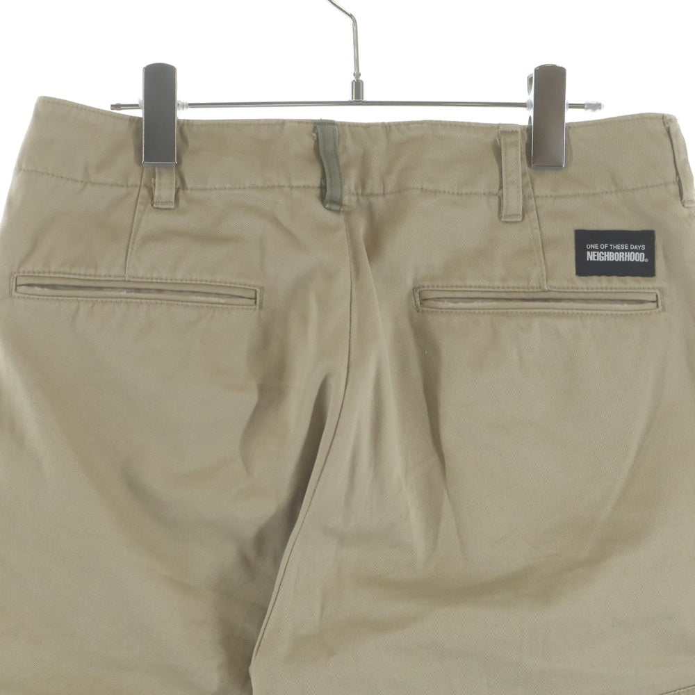 NEIGHBORHOOD(ネイバーフッド) 25AW ×ONE OF THESE DAYS SAVAGE CHINO PANTS ワン オブ ジーズ デイズ サベージ ペイント コットンチノパンツ ベージュ 252SPODN-PTM02