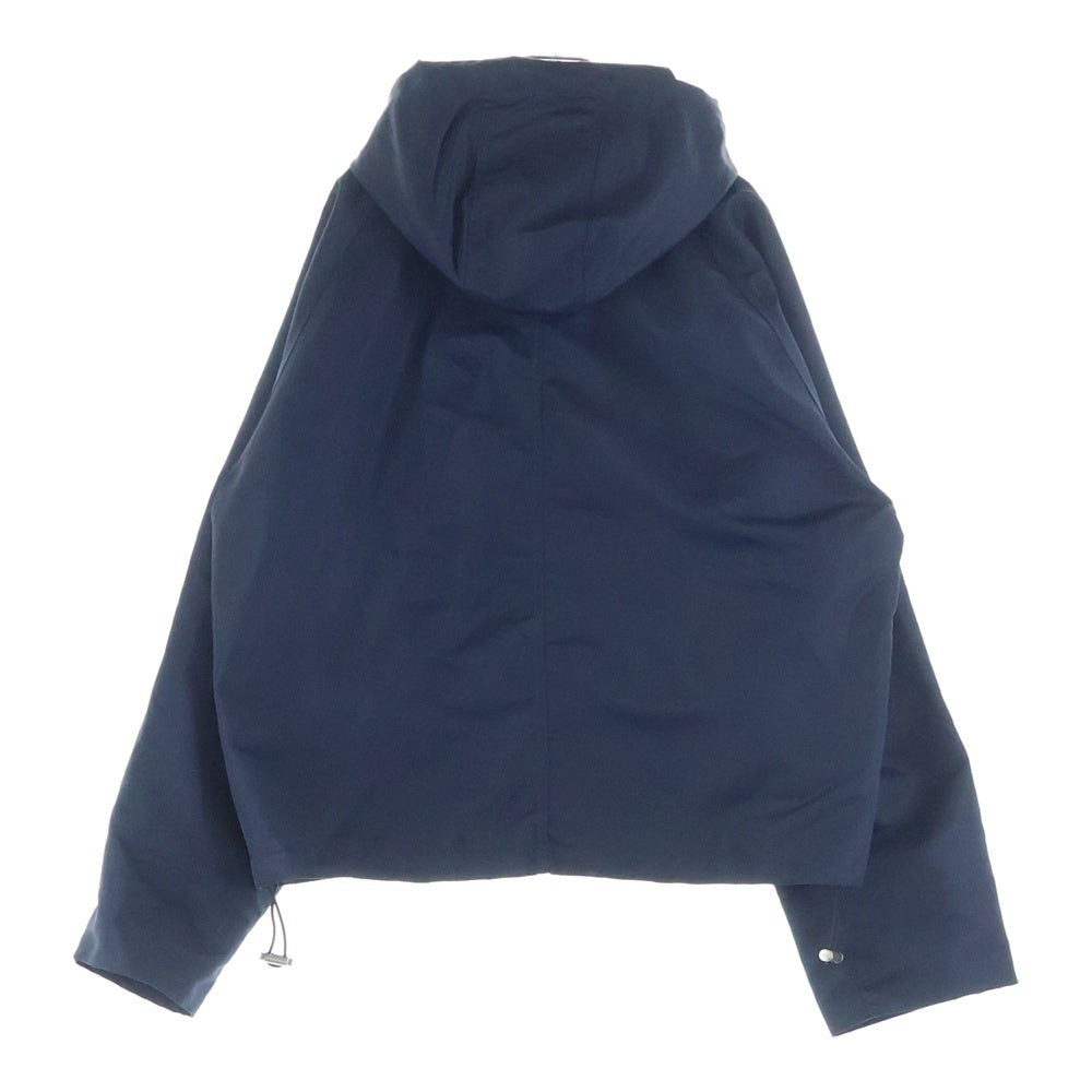 LOEWE(ロエベ) ナイロン フーデッド ジャケット ドローストリング マウンテンパーカー ブルー H526Y03WAI