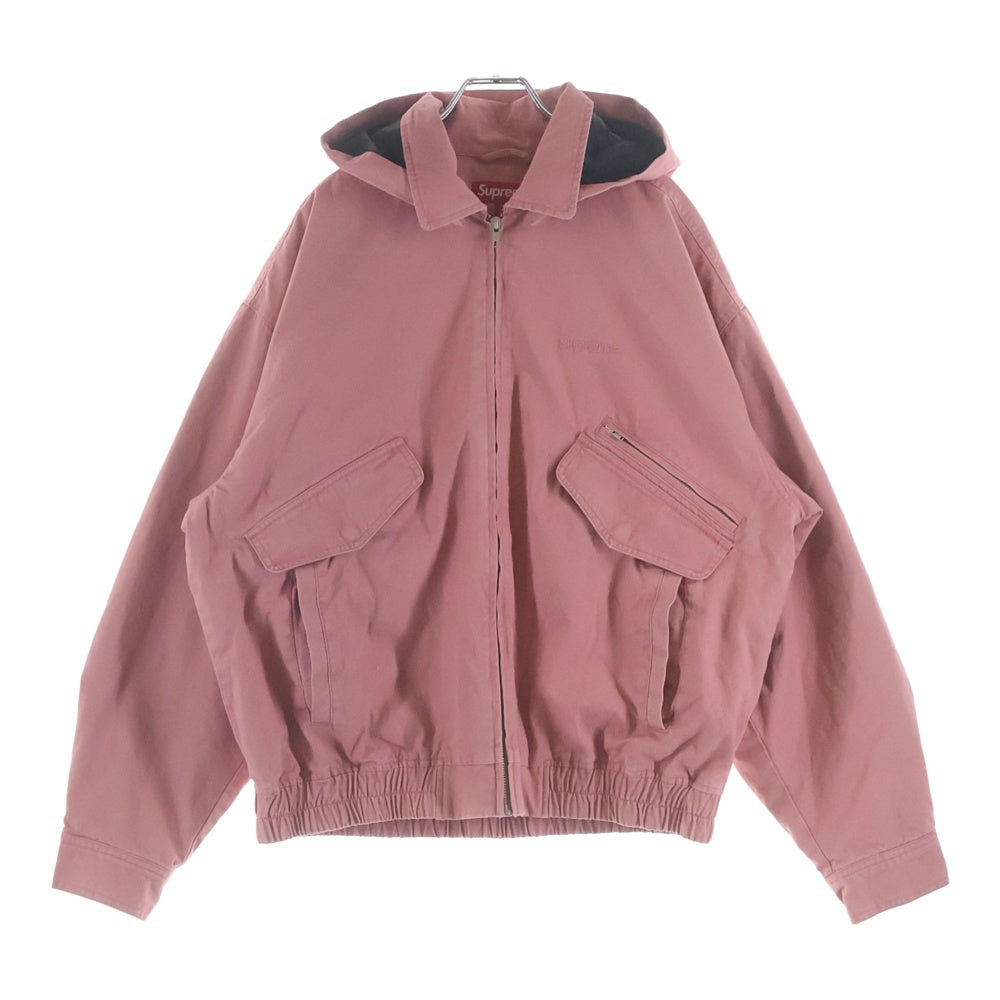 SUPREME(シュプリーム) 25AW Hooded Utility Jacket フーデッド ユーティリティ ジャケット パーカー ピンク