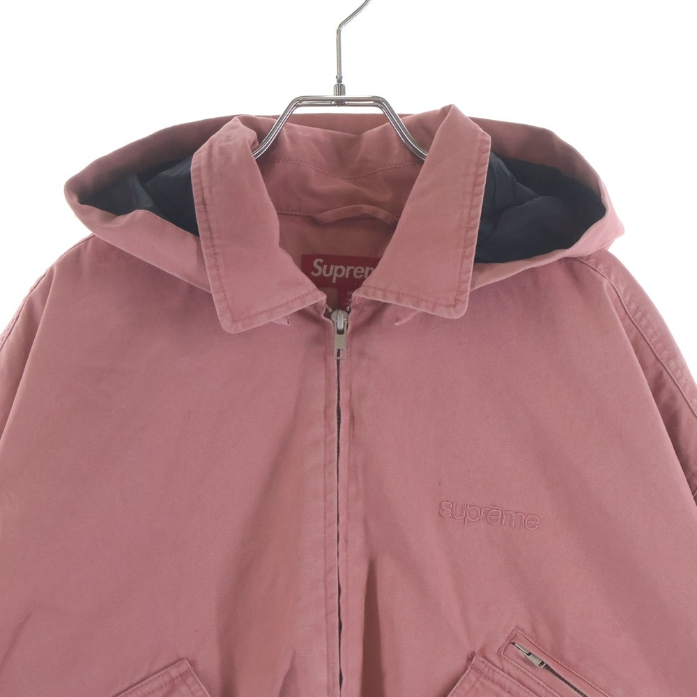 SUPREME(シュプリーム) 25AW Hooded Utility Jacket フーデッド ユーティリティ ジャケット パーカー ピンク