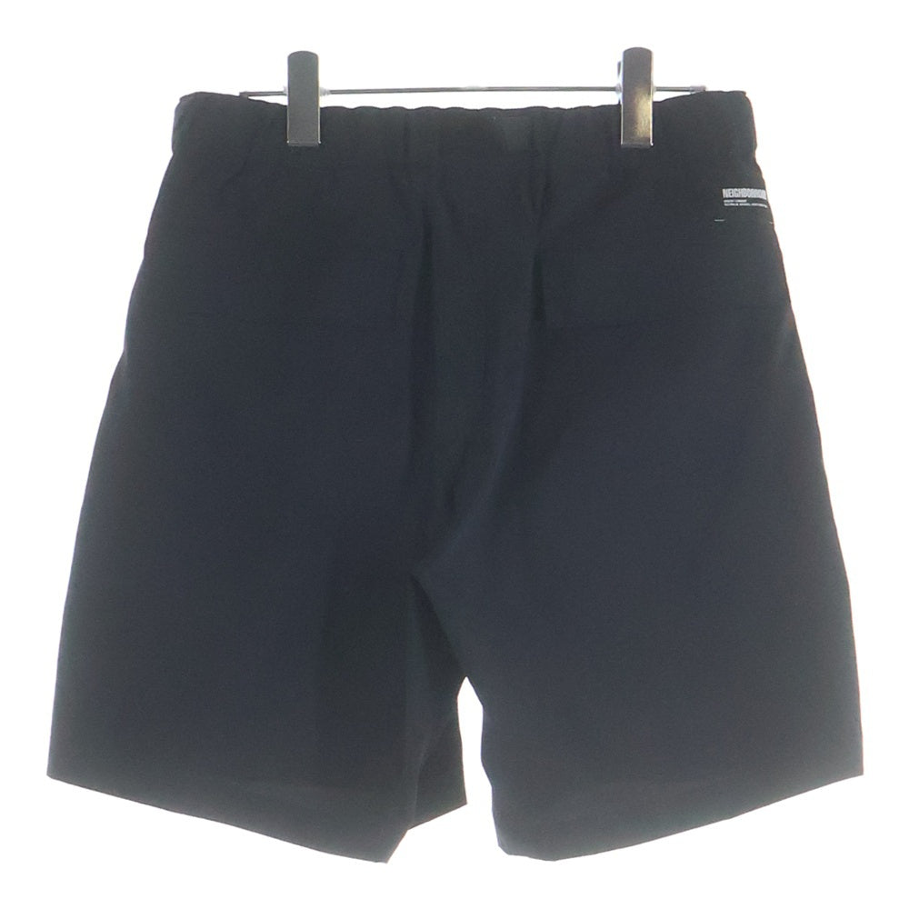 NEIGHBORHOOD(ネイバーフッド) MULTIFUNCTIONAL SHORT PANTS マルチファンクション ナイロンショーツ ハーフパンツ ブラック 241TSNH-PTM06