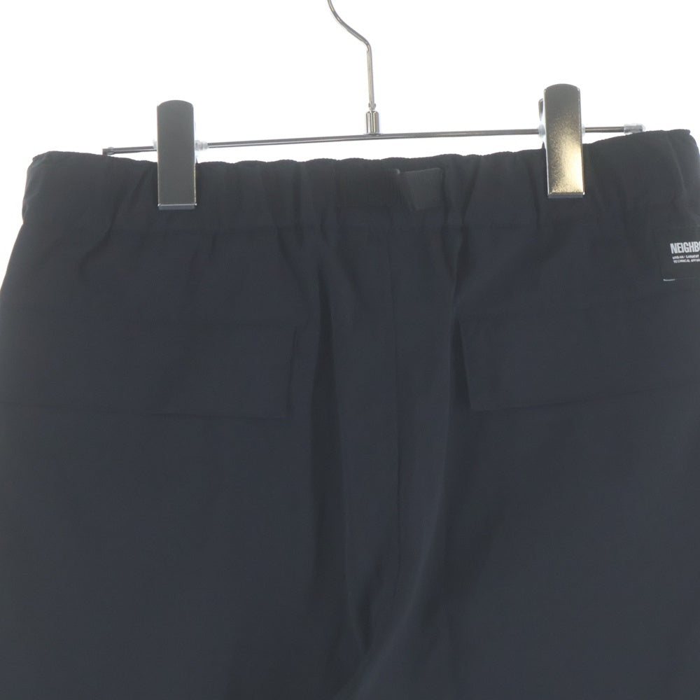 NEIGHBORHOOD(ネイバーフッド) MULTIFUNCTIONAL SHORT PANTS マルチファンクション ナイロンショーツ ハーフパンツ ブラック 241TSNH-PTM06