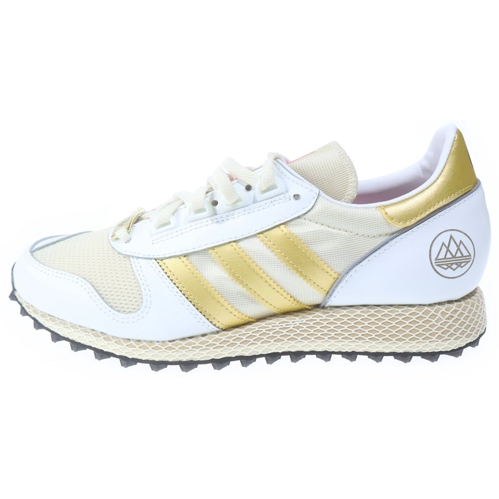 adidas(アディダス) ×GOLDIE Spezial SIlverbirch ゴールディ スペツィアル シルバーバーチ ローカットスニーカー ホワイト/ゴールド US8.5/26.5cm JI2085