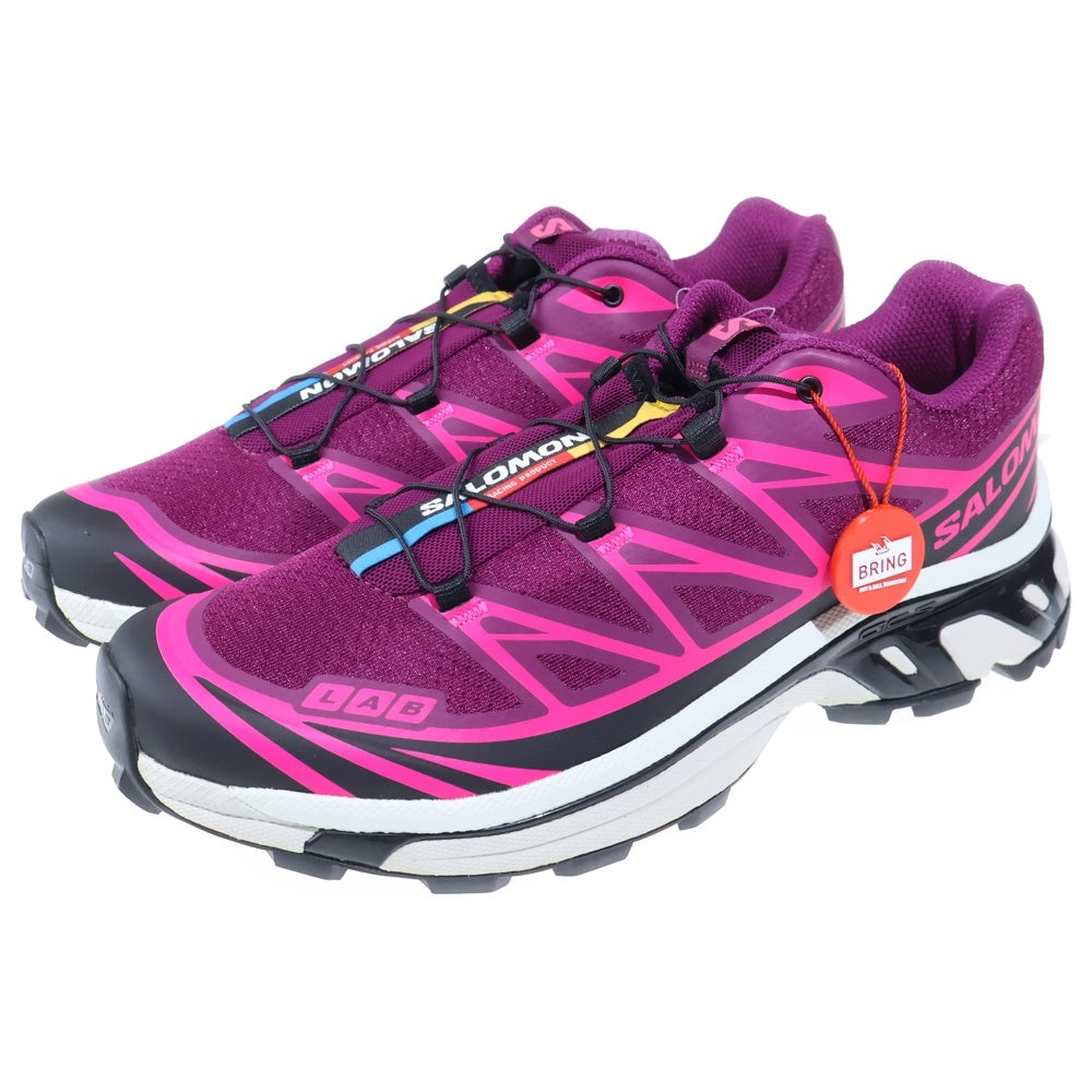 SALOMON(サロモン) ×atmos XT-6 NEON TOKYO アトモス ネオン東京 ローカットスニーカー パープル US8.5/26.5cm 475829