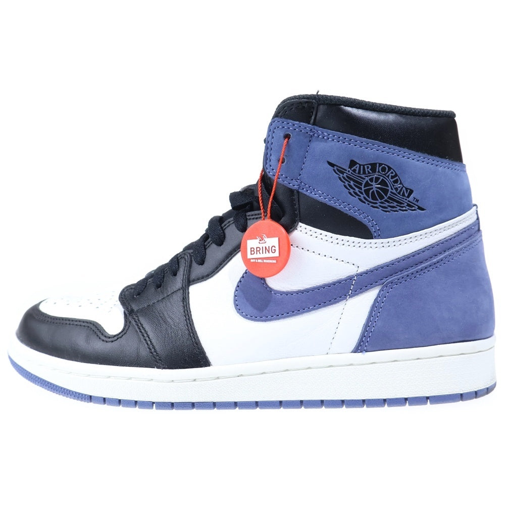 NIKE(ナイキ) AIR JORDAN 1 RETRO HIGH BLUE MOON エアジョーダン レトロ ブルームーン ハイカットスニーカー ブルー/ホワイト US10/28cm 555088-115