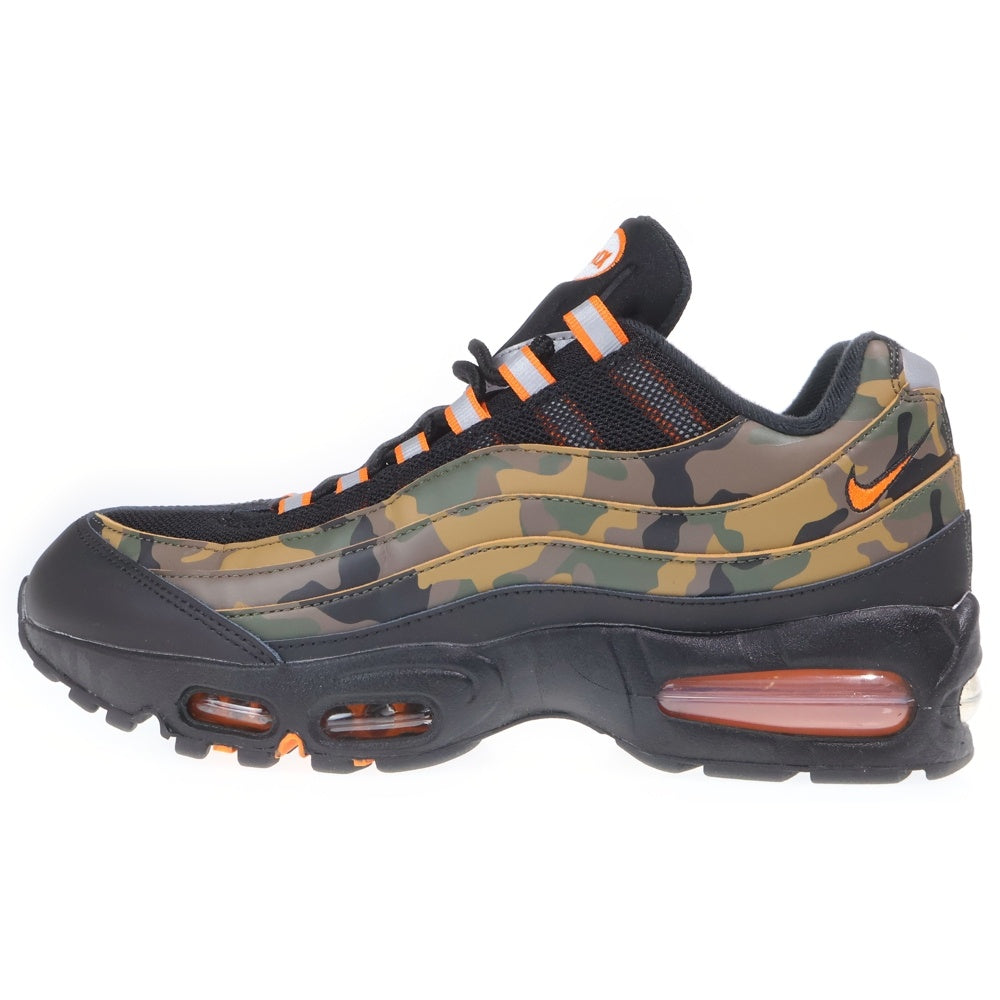 NIKE(ナイキ) AIR MAX 95 QS GOLDEN BEIGE CAMO エアマックス 95 ゴールデンベージュ カモ ローカットスニーカー グリーン US9.5/27.5cm HQ1973-001