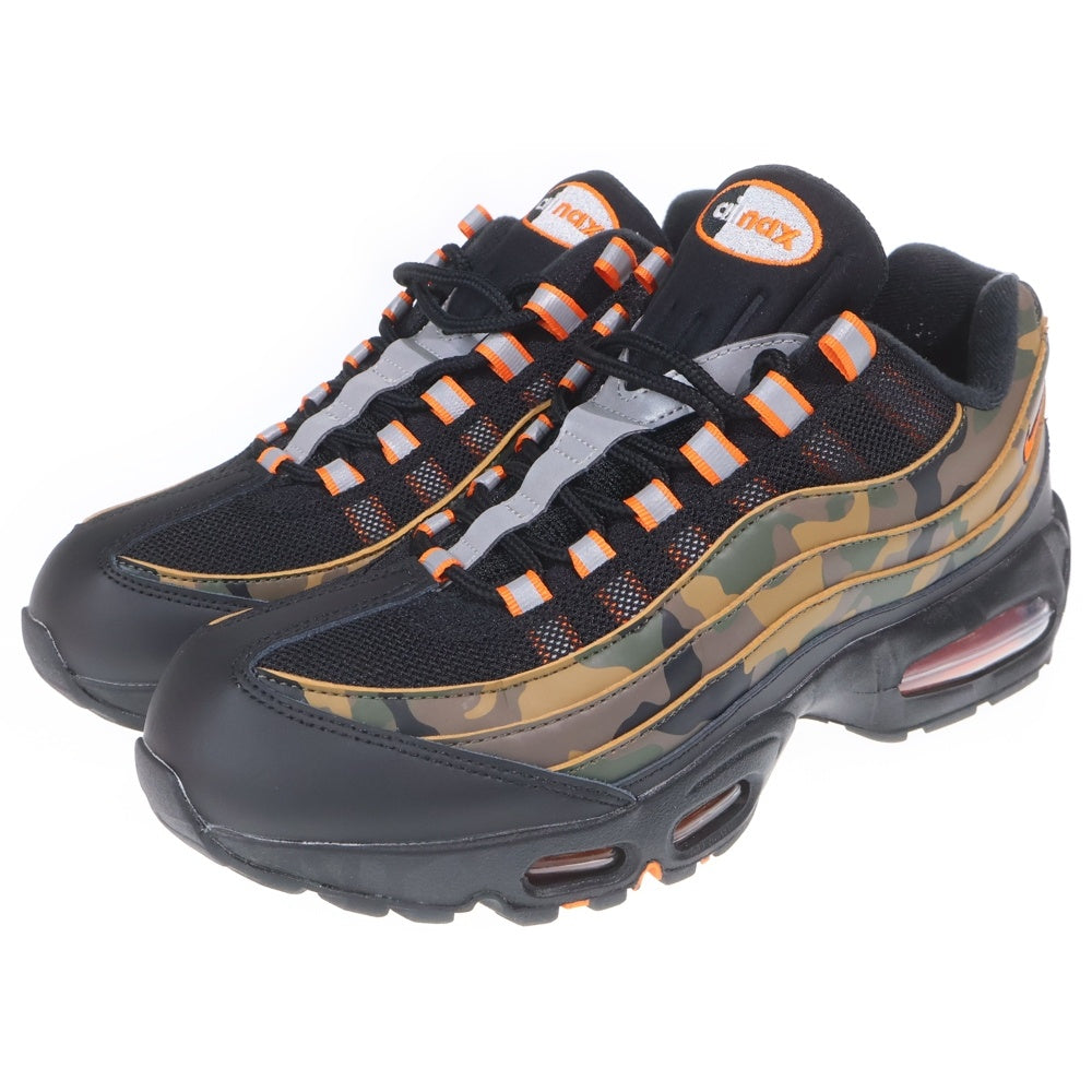 NIKE(ナイキ) AIR MAX 95 QS GOLDEN BEIGE CAMO エアマックス 95 ゴールデンベージュ カモ ローカットスニーカー グリーン US9.5/27.5cm HQ1973-001