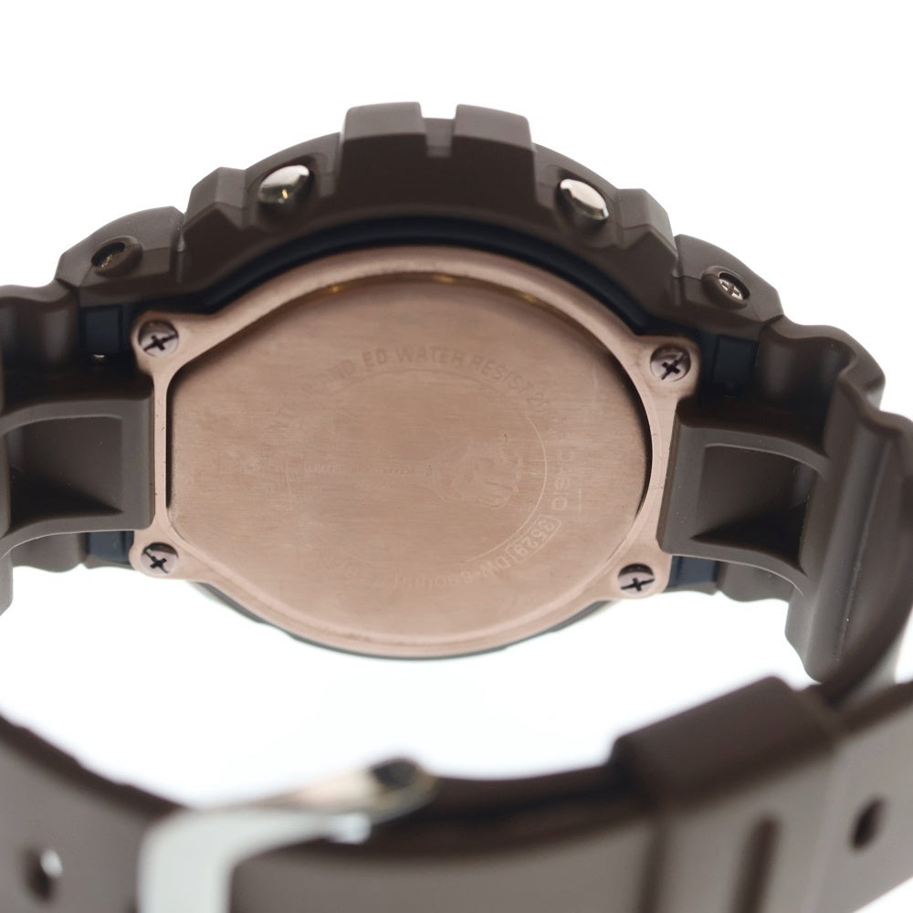 CASIO(カシオ) ×HARDIES NYC ハーディーズ ウォッチ 腕時計 DW-6900HH-5JR ブラウン/ピンク