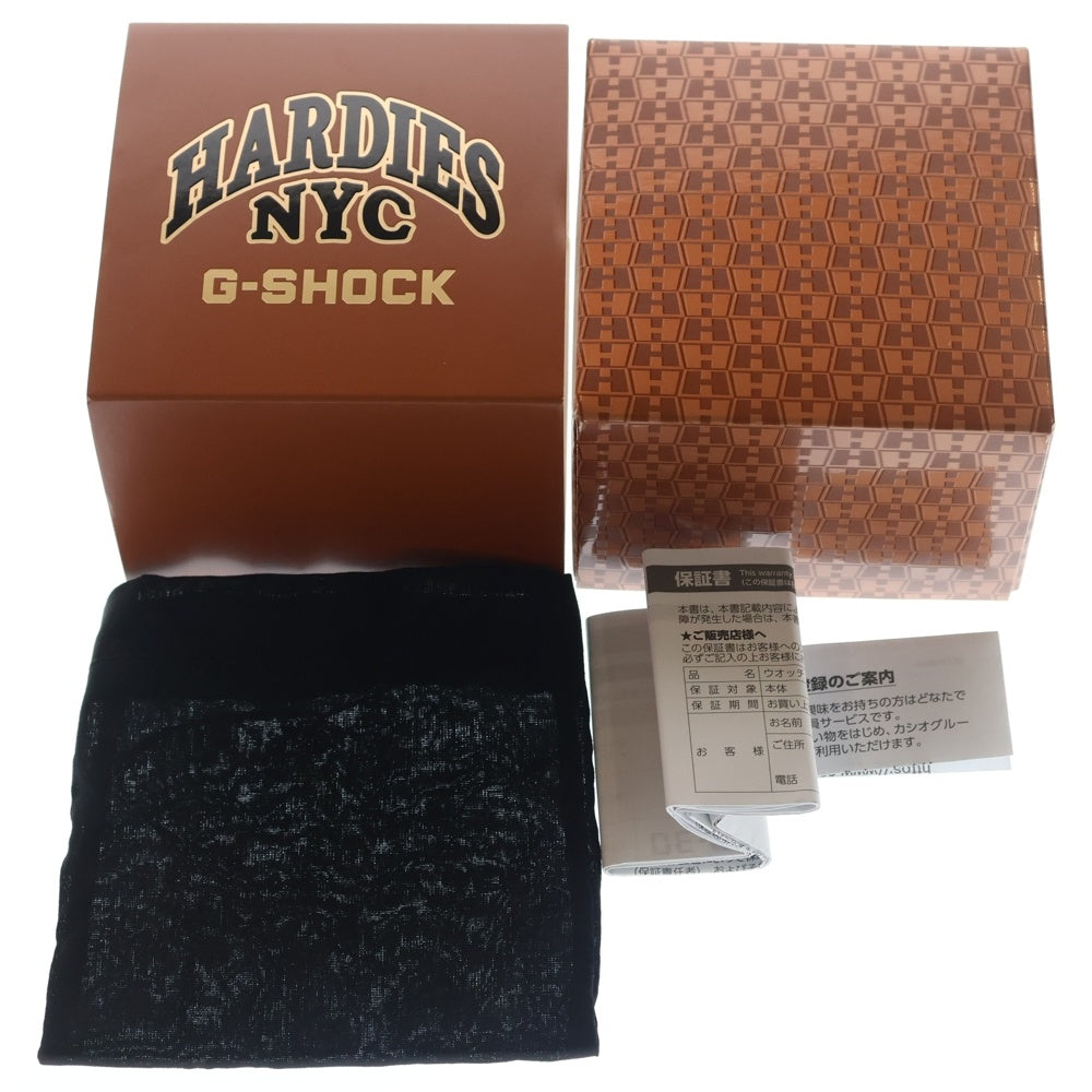 CASIO(カシオ) ×HARDIES NYC ハーディーズ ウォッチ 腕時計 DW-6900HH-5JR ブラウン/ピンク