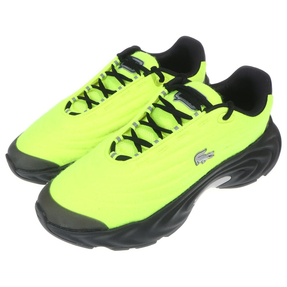 LACOSTE(ラコステ) ×ATMOS SPINOR ATMOS 225 アトモス スピナー ローカットスニーカー イエロー/ブラック US10/27cm 50SMA0233