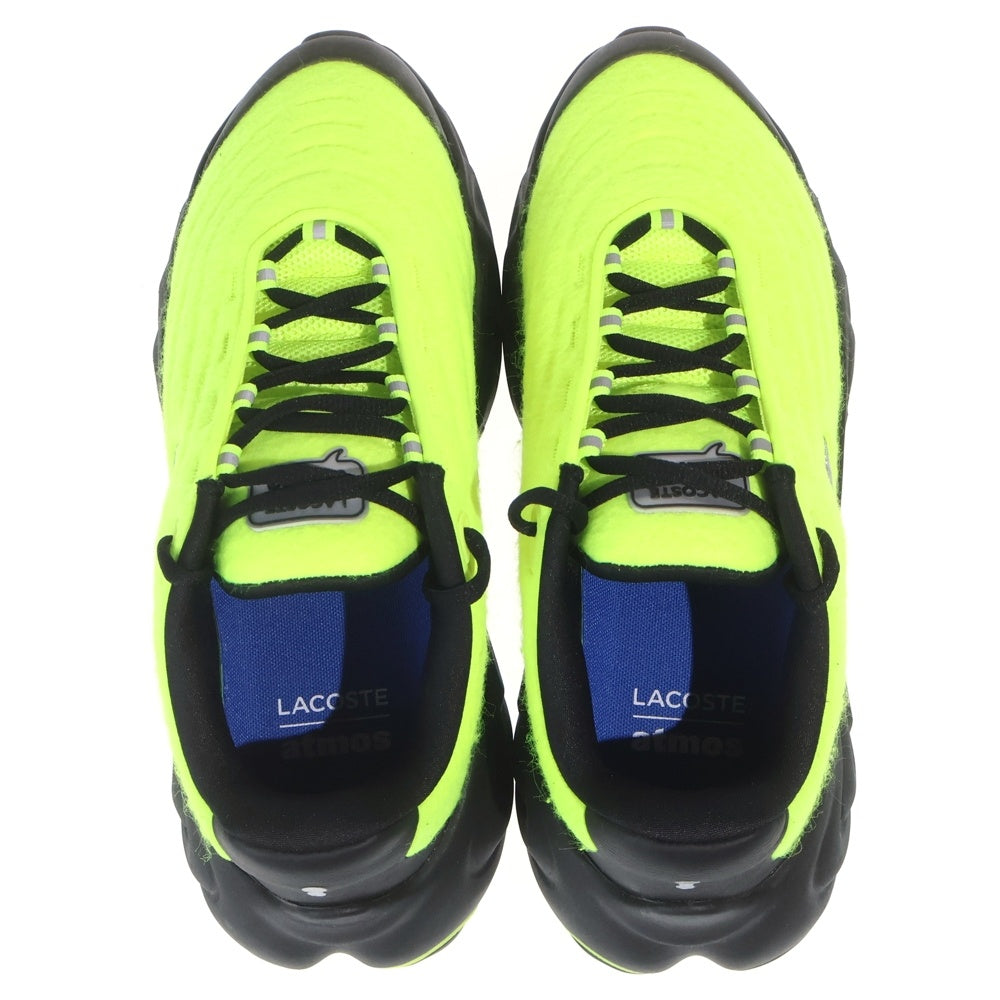 LACOSTE(ラコステ) ×ATMOS SPINOR ATMOS 225 アトモス スピナー ローカットスニーカー イエロー/ブラック US10/27cm 50SMA0233