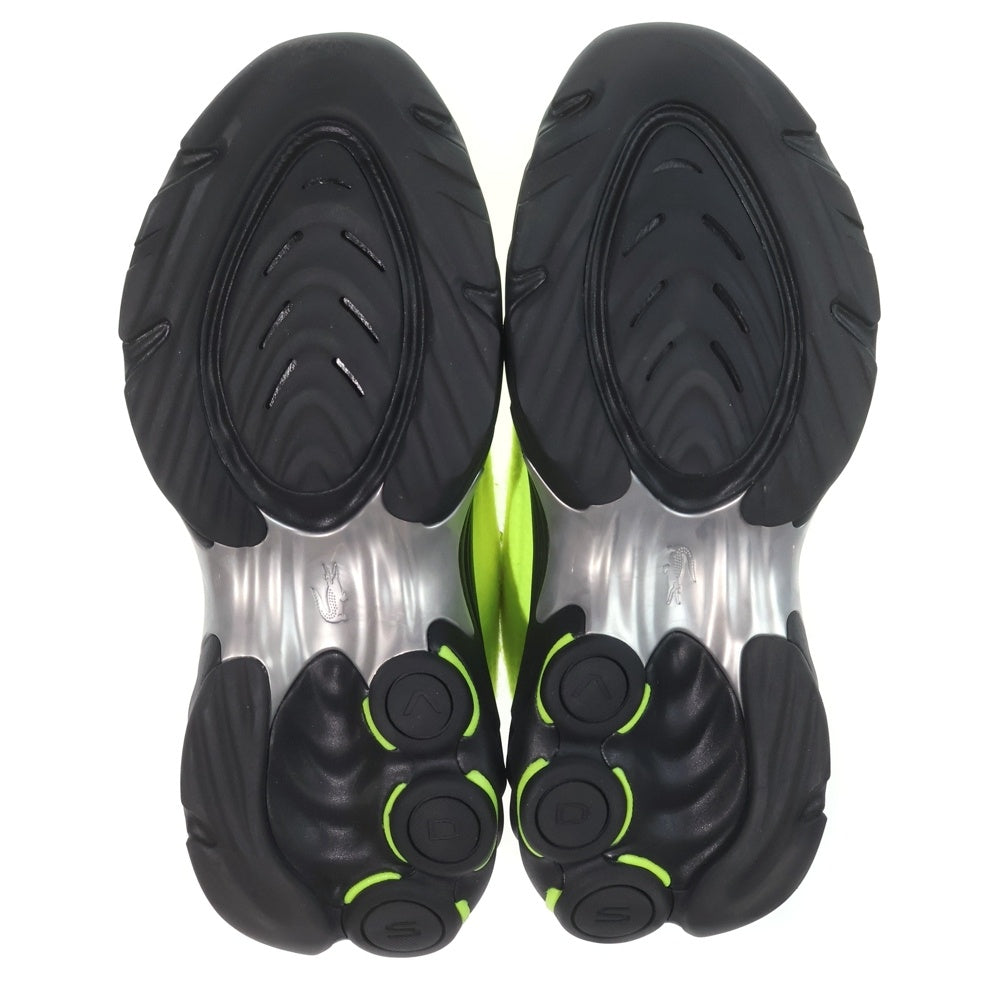 LACOSTE(ラコステ) ×ATMOS SPINOR ATMOS 225 アトモス スピナー ローカットスニーカー イエロー/ブラック US10/27cm 50SMA0233