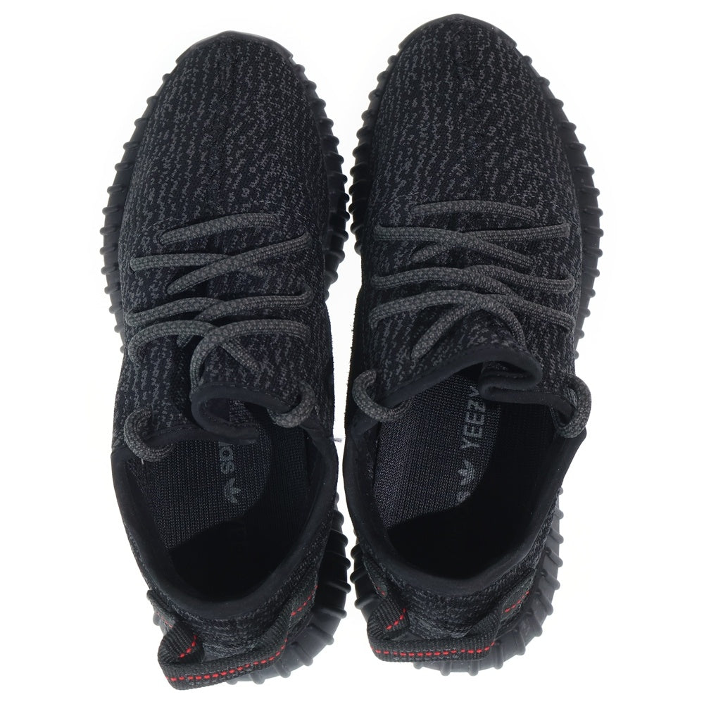 adidas(アディダス) YEEZY BOOST 350 PIRATE BLACK イージーブースト350 パイレーツブラック ローカットスニーカー ブラック US8.5/26.5cm BB5350