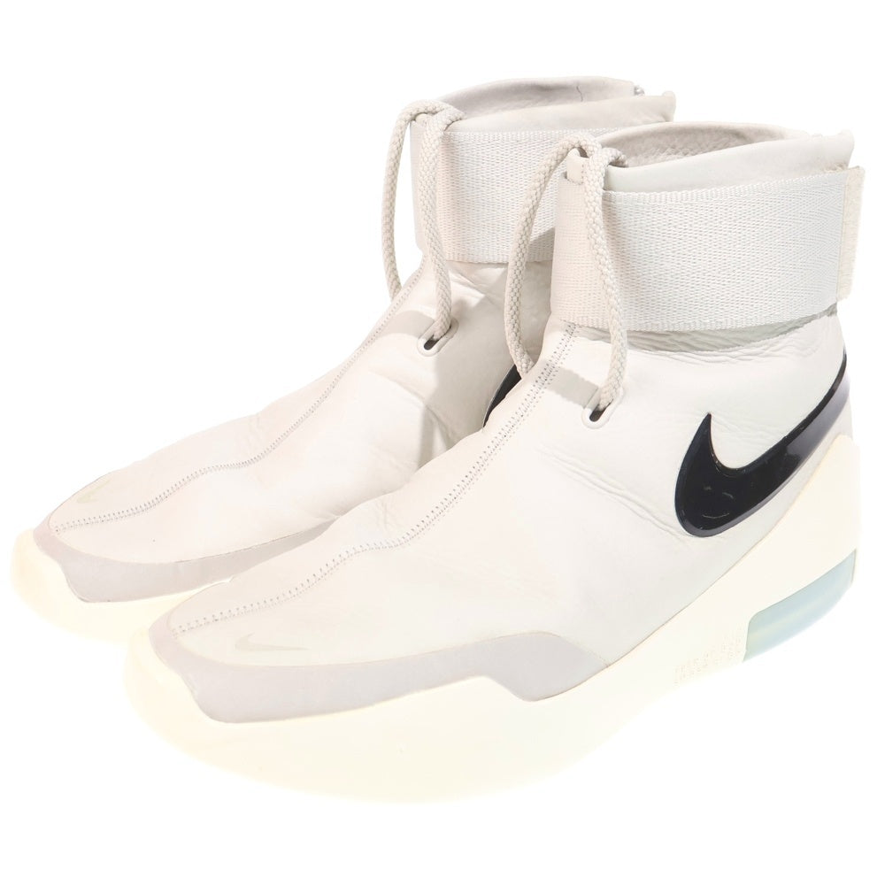 FEAR OF GOD(フィアオブゴッド) ×FEAR OF GOD AIR SHOOT AROUND フィアオブゴッド エア シュート アラウンド ハイカットスニーカー グレー US8.5/26.5cm AT9915-002