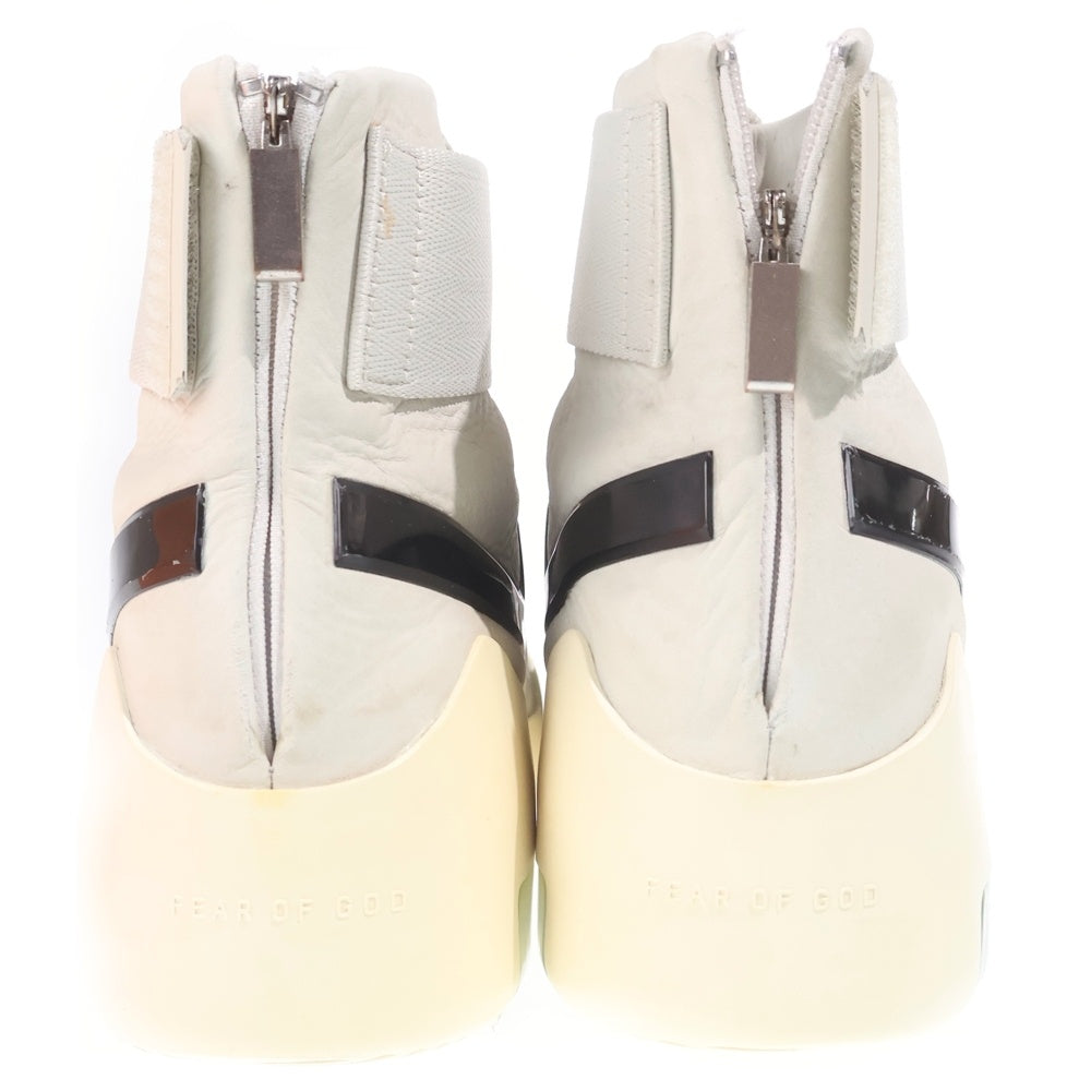 FEAR OF GOD(フィアオブゴッド) ×FEAR OF GOD AIR SHOOT AROUND フィアオブゴッド エア シュート アラウンド ハイカットスニーカー グレー US8.5/26.5cm AT9915-002