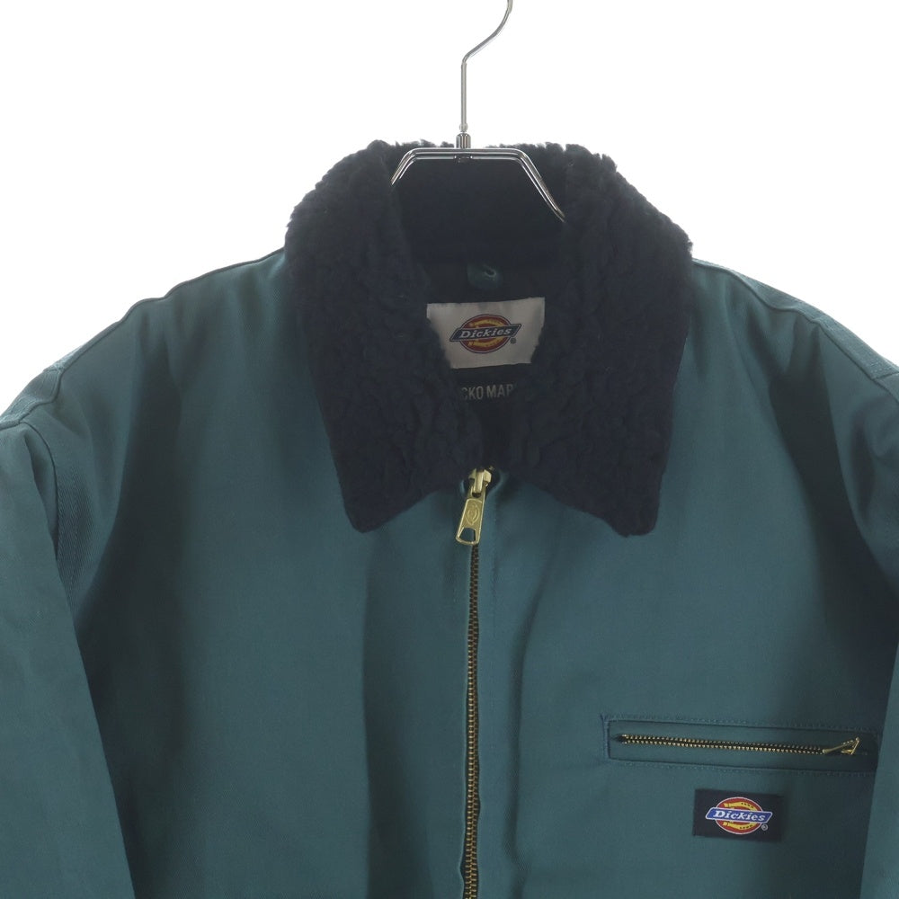 WACKO MARIA(ワコマリア) 25AW ×DICKIES WORK JACKET ディッキーズ 襟ボア ワークジャケット グリーン 25FW-WMO-DC01