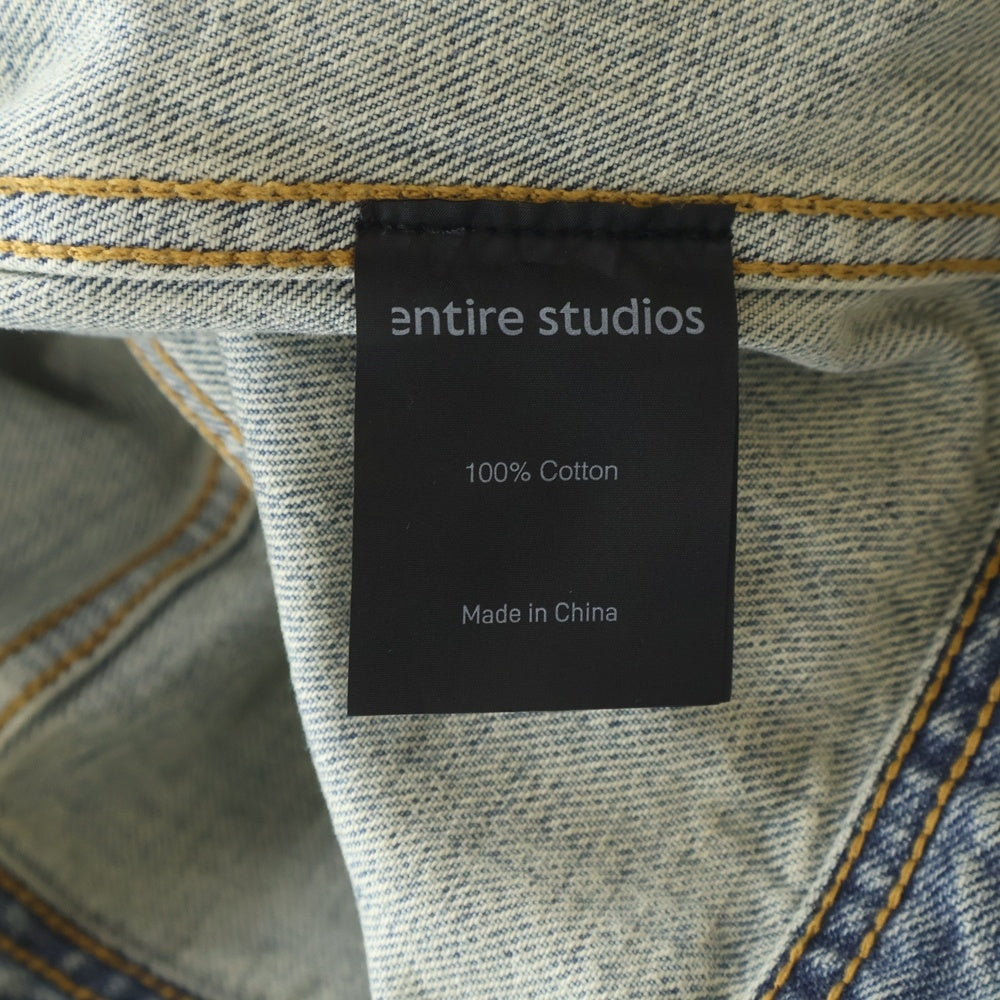 entire studios(エンタイア スタジオ) 24SS GEM DENIM JACKET ジェム デニム ジャケット インディゴ ES2427SW