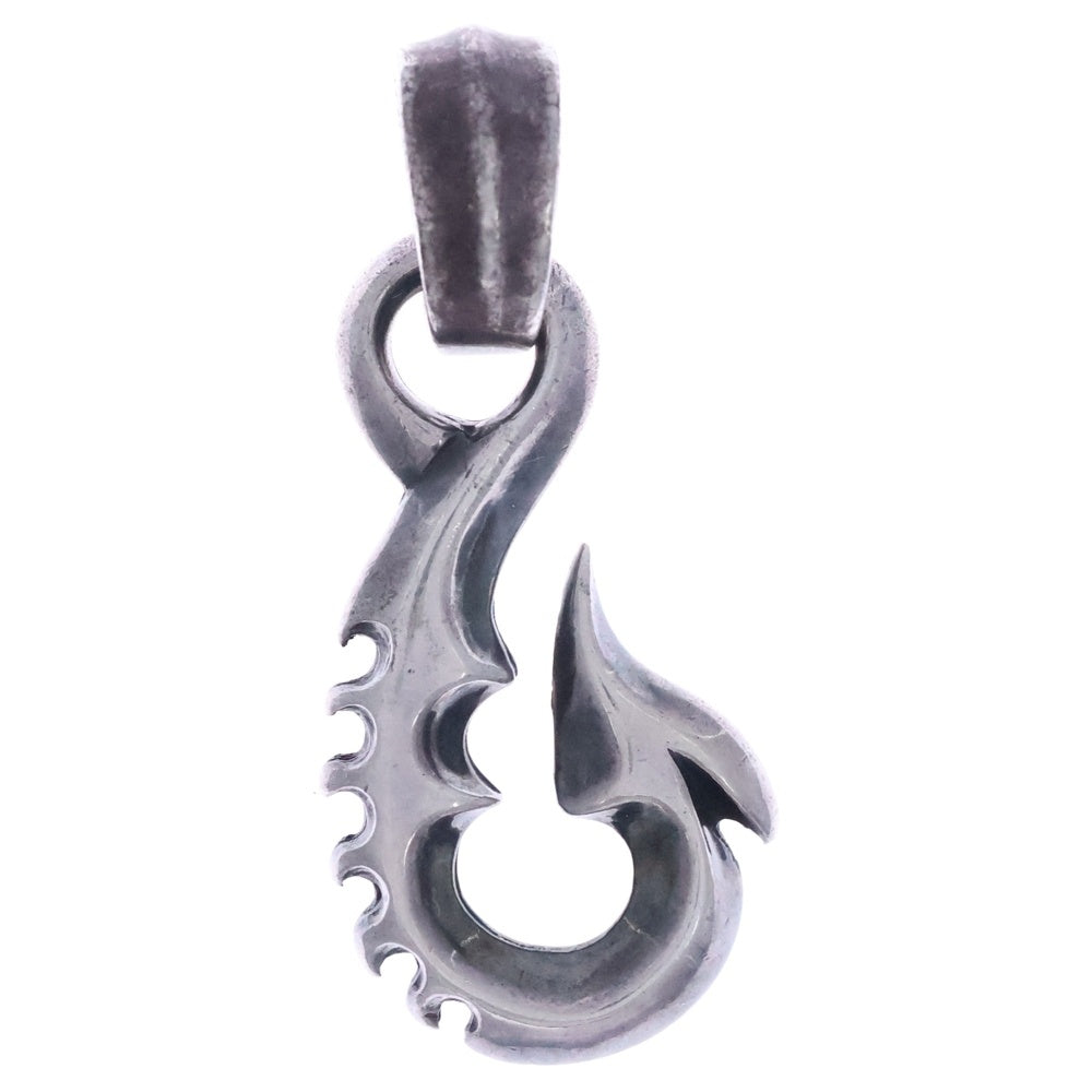 Bill Wall Leather/BWL(ビルウォールレザー) MEDIUM FISH HOOK PENDANT ミディアム フィッシュ ペンダント シルバー