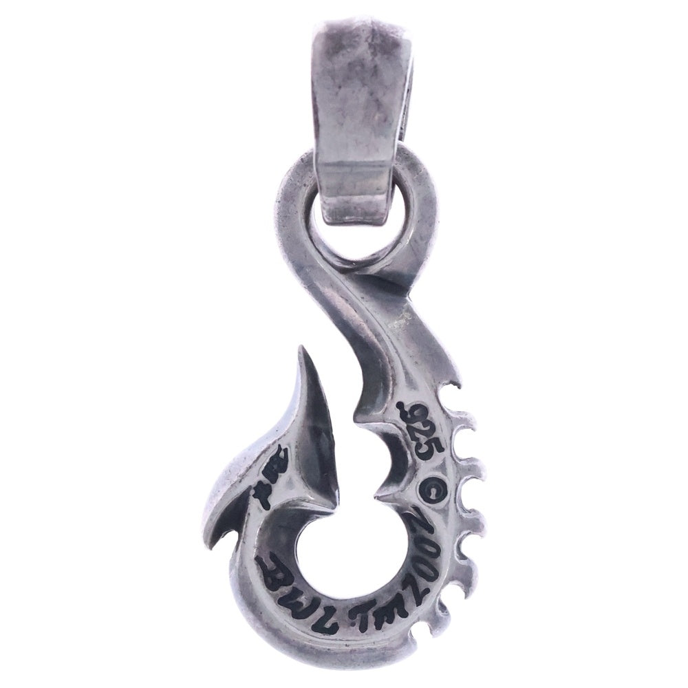 Bill Wall Leather/BWL(ビルウォールレザー) MEDIUM FISH HOOK PENDANT ミディアム フィッシュ ペンダント シルバー