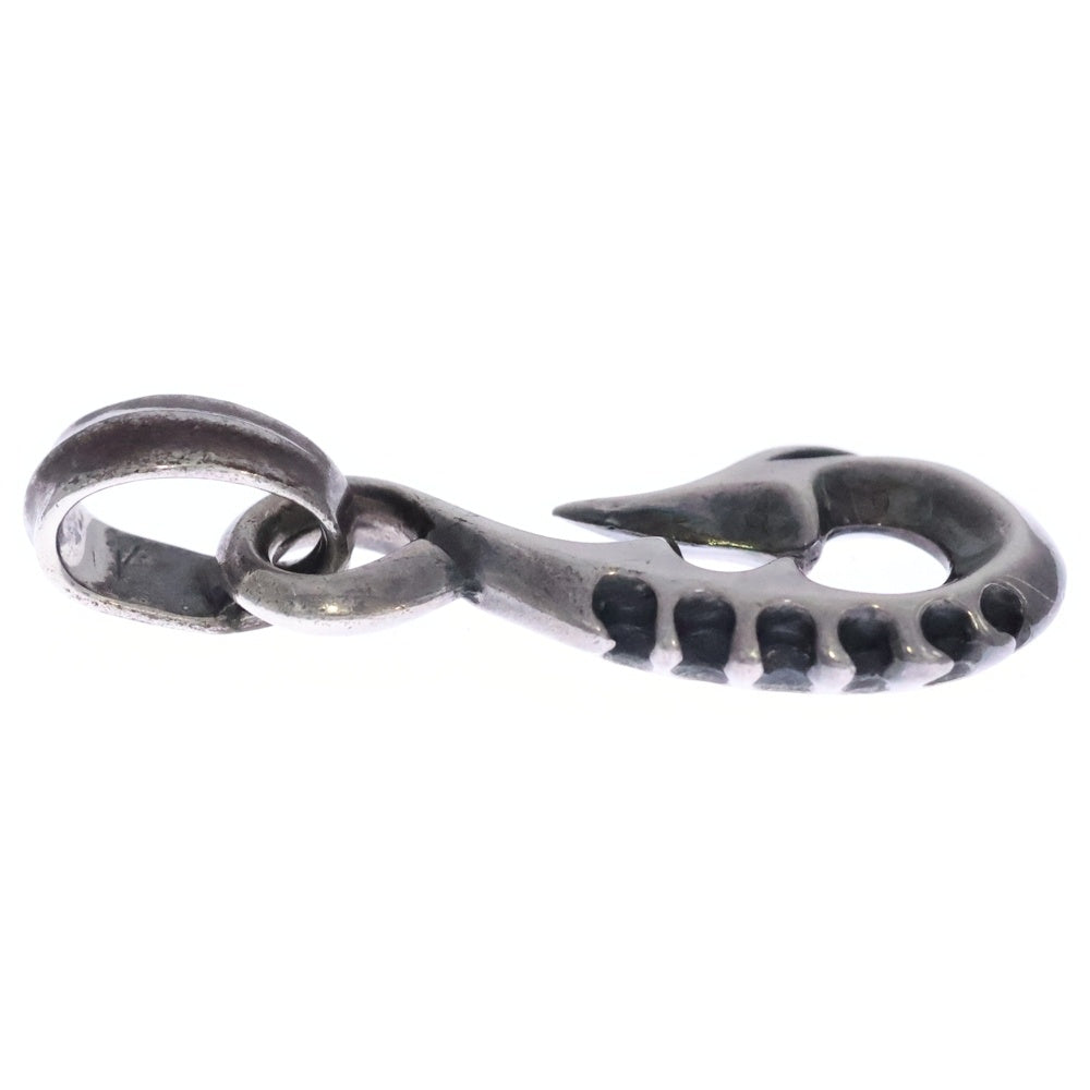 Bill Wall Leather/BWL(ビルウォールレザー) MEDIUM FISH HOOK PENDANT ミディアム フィッシュ ペンダント シルバー