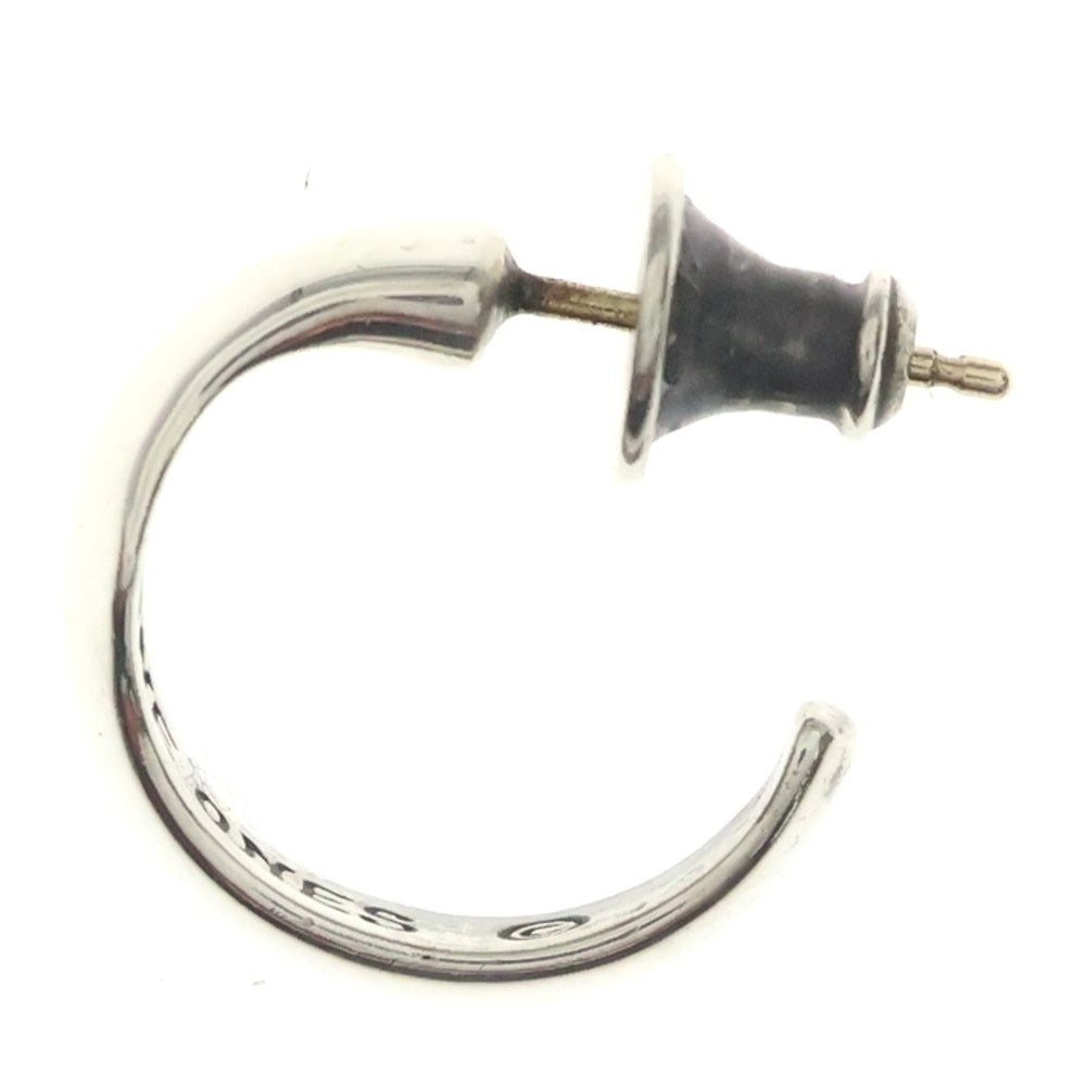 LONE ONES(ロンワンズ) Silk Hoop Earring Small スモール シルク フープイヤリング ピアス シルバー