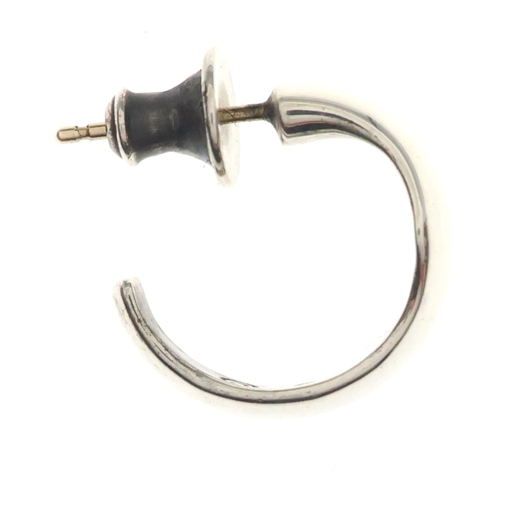 LONE ONES(ロンワンズ) Silk Hoop Earring Small スモール シルク フープイヤリング ピアス シルバー