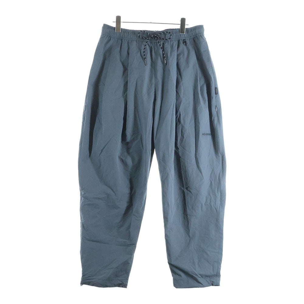ALOUND(アラウンド) 25SS VENTILATION NYLON PANTS ベンチレーション 2タック ナイロンテーパードパンツ グレー ALPT25SS-07GR