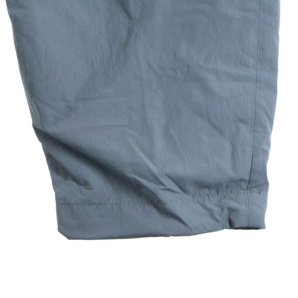 ALOUND(アラウンド) 25SS VENTILATION NYLON PANTS ベンチレーション 2タック ナイロンテーパードパンツ グレー ALPT25SS-07GR
