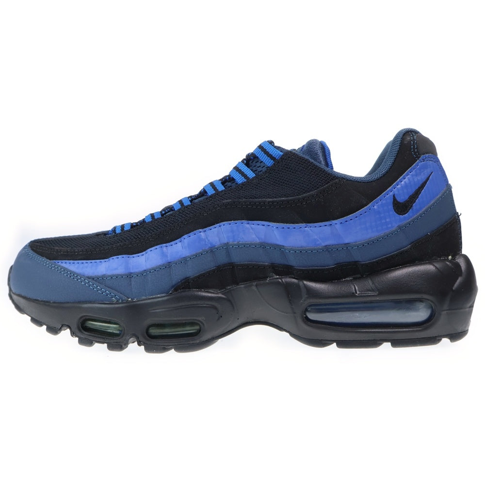 NIKE(ナイキ) 【観賞用2015年】AIR MAX 95 ESSENTIAL SQUADRON BLUE エアマックス エッセンシャル スクアドロンブルー ローカットスニーカー US10.5/28.5cm 749766-402
