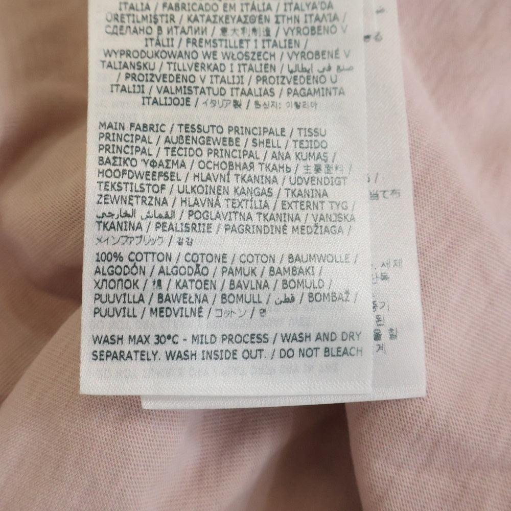 DSQUARED2(ディースクエアード) 26SS フロントデザインプリント クルーネック 半袖Tシャツカットソー ピンク S71GD1555 D20035