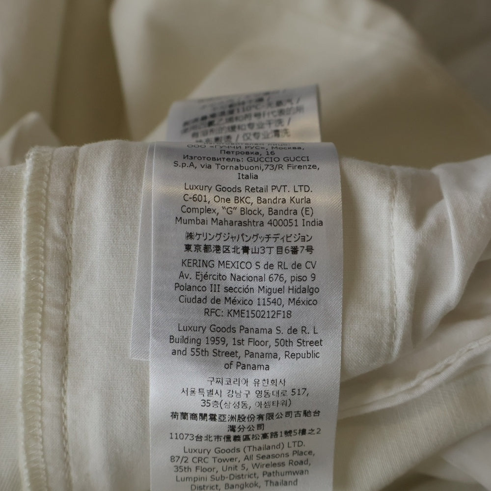 GUCCI(グッチ) MODELES ORIGINAUX モデル オリジノウ イージーワイドパンツ ホワイト 732434 ZAMYR