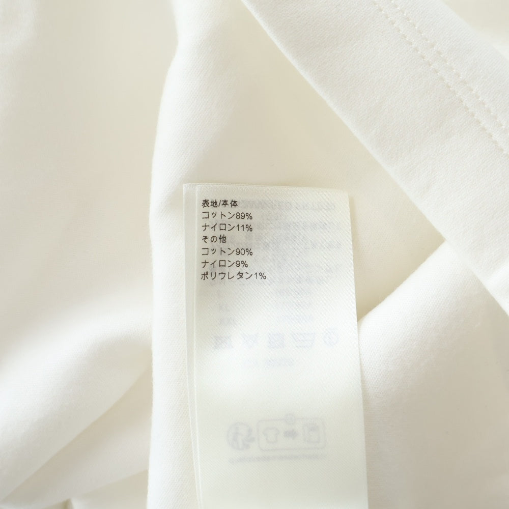 LOUIS VUITTON(ルイヴィトン) 24AW ネックチェーン スウェット クルーネック半袖Tシャツ カットソー ホワイト RW242WW FED FRTS39