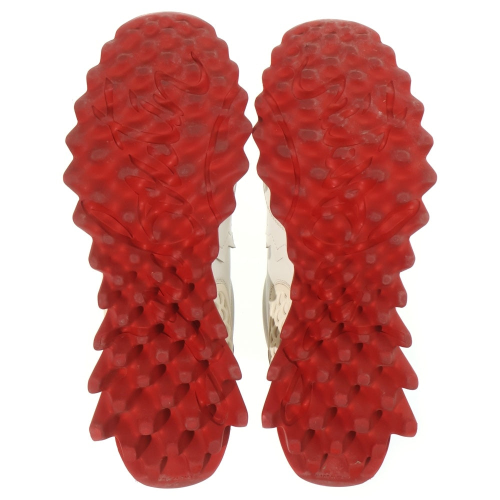 CHRISTIAN LOUBOUTIN(クリスチャンルブタン) CL PARIS シーエル パリス レザーローカットスニーカー レディース ホワイト