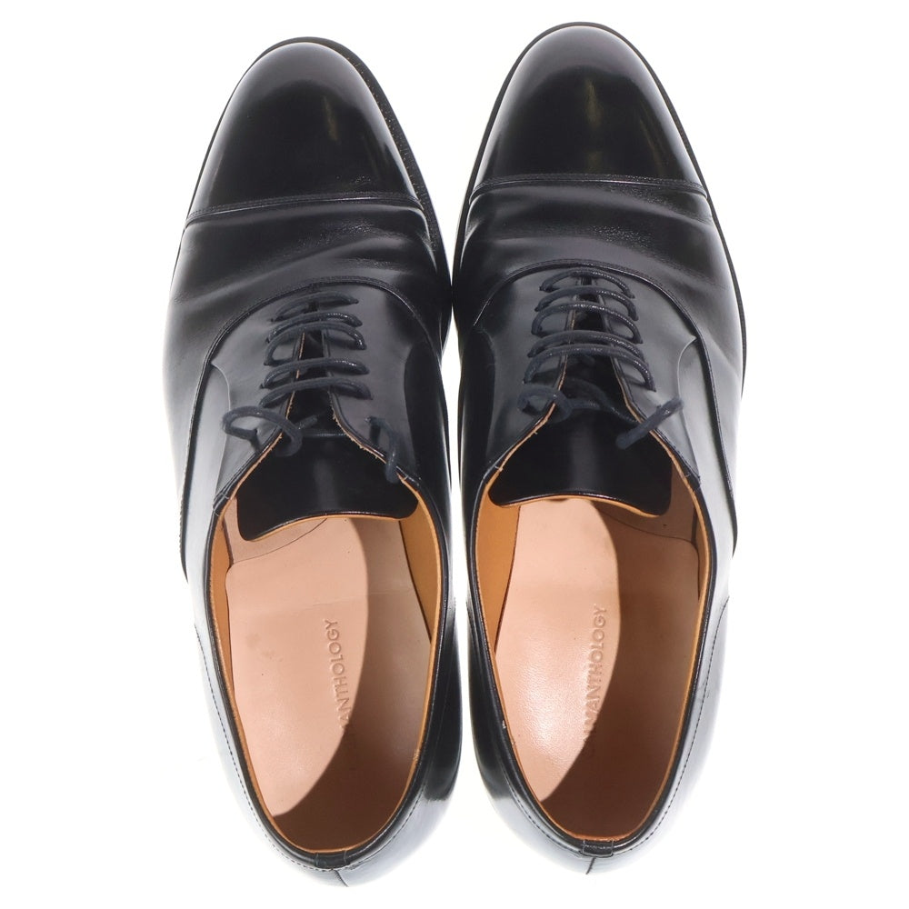 CALMANTHOLOGY(カルマンソルジー) BALMORAL CAP TOE バルモラル キャップ トゥ レザー ドレスシューズ ブラック A6534