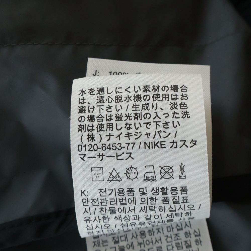 NIKE(ナイキ) SPORTSWEAR TECH SUPER LIGHTWEIGHT JACKET スポーツウェア テック スーパーライトウェイト フーデッドジャケット ブラック HJ2945-010