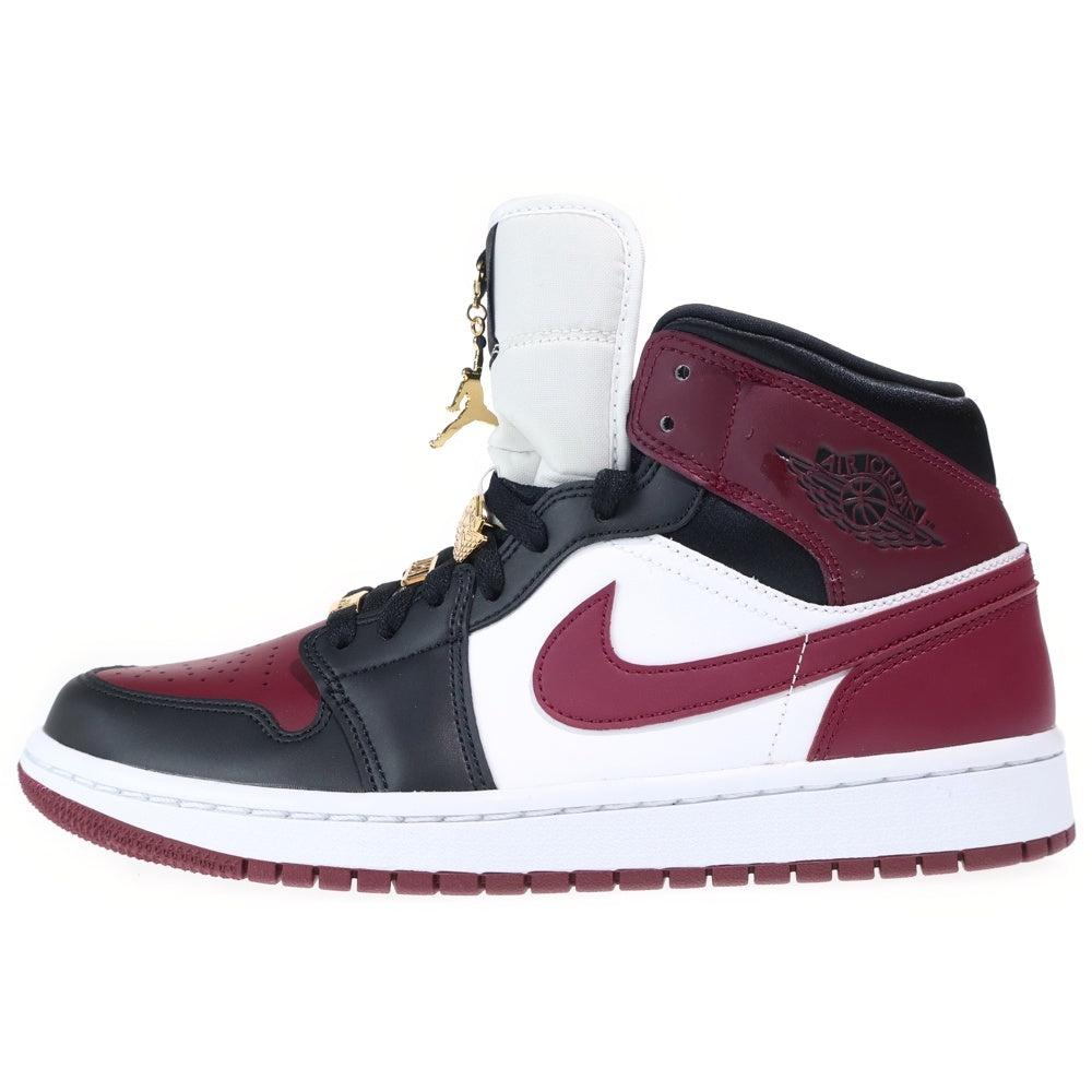 NIKE(ナイキ) WMNS AIR JORDAN 1 MID SE Dark Beetroot ウィメンズ エアジョーダン1 ダークビートルート ミッドカットスニーカー US9.5/26.5cm CZ4385-016 レディース