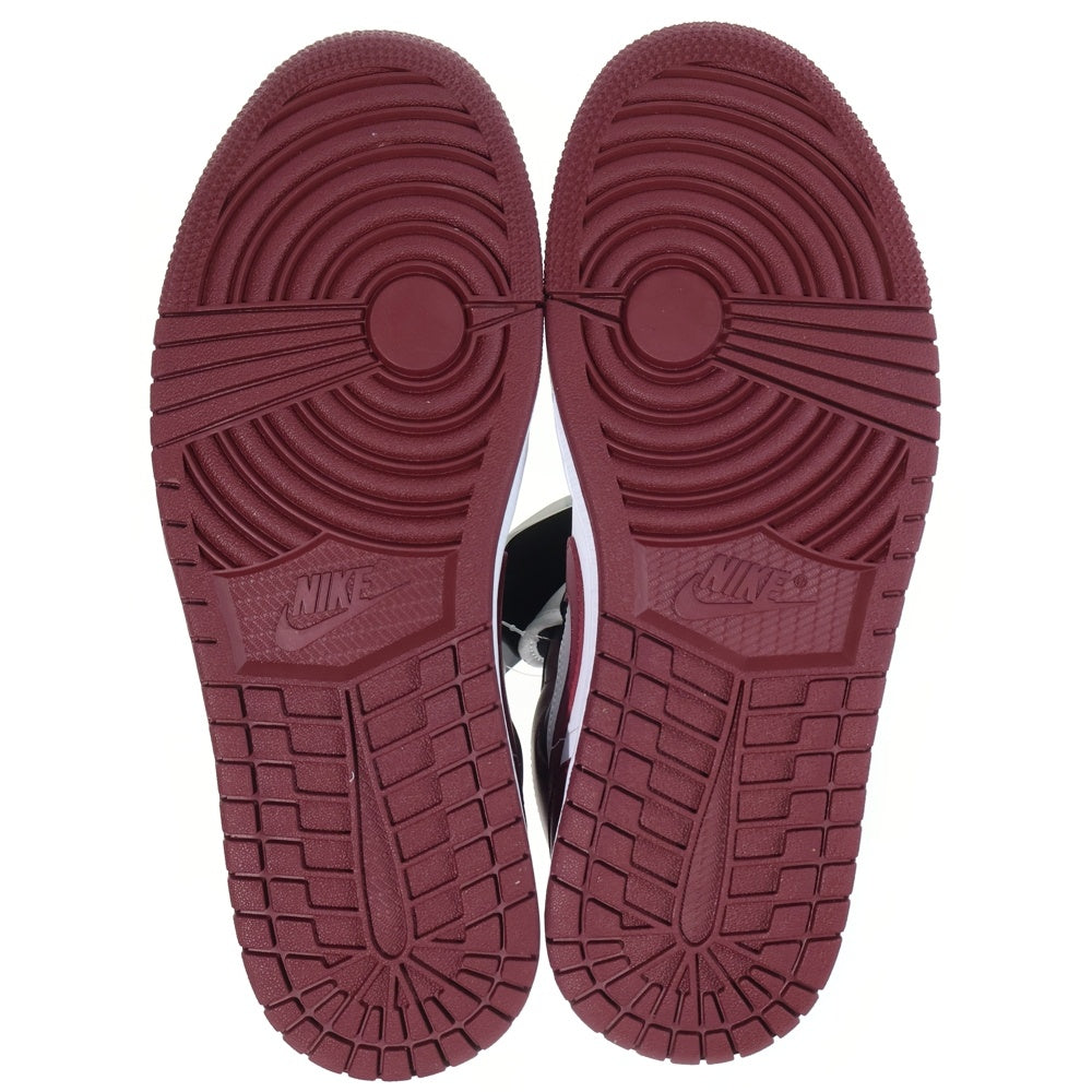 NIKE(ナイキ) WMNS AIR JORDAN 1 MID SE Dark Beetroot ウィメンズ エアジョーダン1 ダークビートルート ミッドカットスニーカー US9.5/26.5cm CZ4385-016 レディース