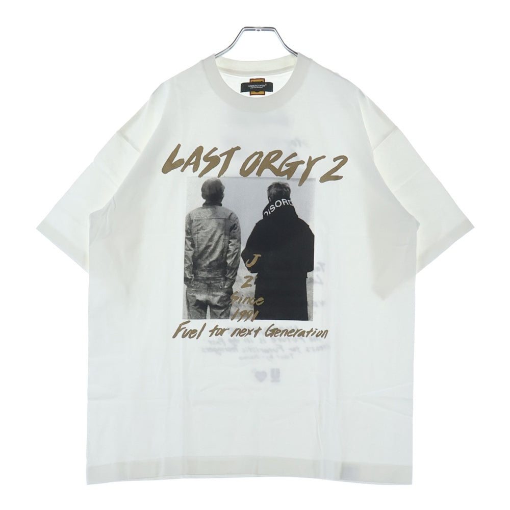 HUMAN MADE(ヒューマンメイド) 22AW ×UNDERCOVER LASTORGY2 アンダーカバー ラストロジー クルーネック半袖Tシャツ カットソー ホワイト UC2B9809
