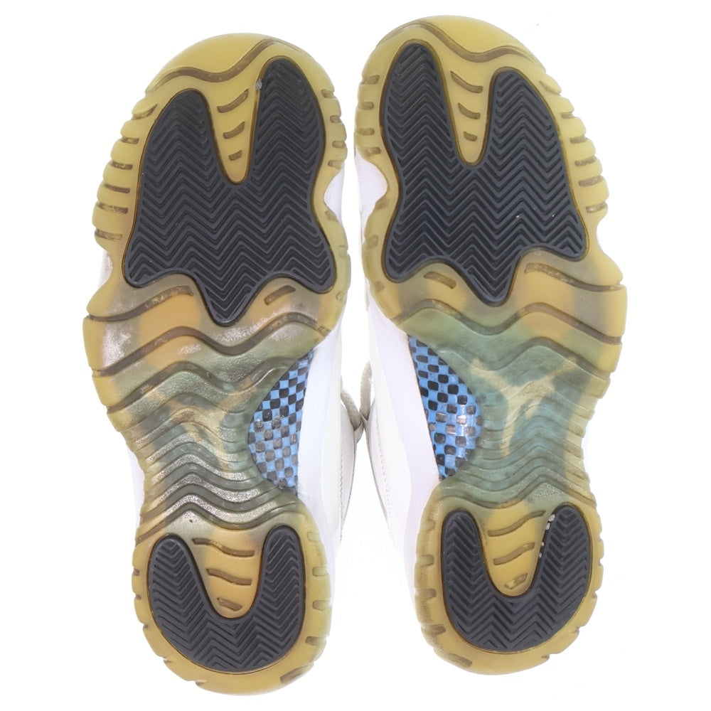 NIKE(ナイキ) AIR JORDAN 11 RETRO LOW LEGEND BLUE エアジョーダン11 レトロ レジェンドブルー ローカットスニーカー ホワイト/ブルー US9/27cm AV2187-117