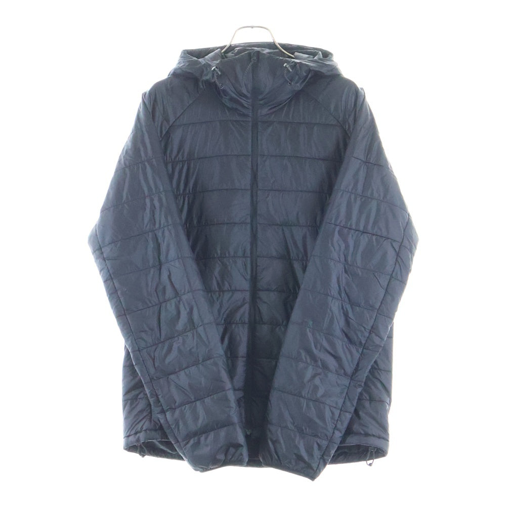 SALOMON(サロモン) OUTLINE HOODED BLOUSON アウトライン フーデッド アームロゴプリント ブルゾン ブラック LC2121700