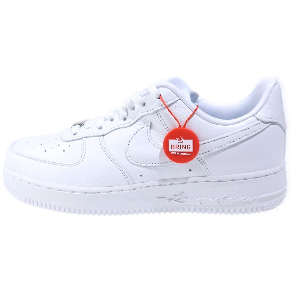 NIKE(ナイキ) ×NOCTA AIR FORCE 1 LOW SP LOVE YOU FOREVER ノクタ エアフォース1 ロー ラブ ユー フォーエバー ローカットスニーカー ホワイト CZ8065-100 US8.5/26.5cm