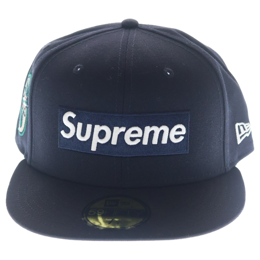 SUPREME(シュプリーム) 25AW ×NEW ERA MLB Teams Box Logo Cap ニューエラ MLBチームズ ボックスロゴ ベースボールキャップ 帽子 ネイビー