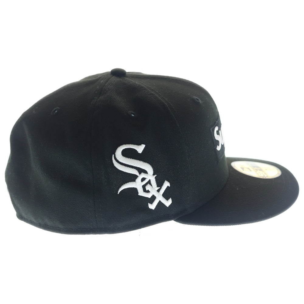 SUPREME(シュプリーム) 25AW ×NEW ERA MLB Teams Box Logo Cap ニューエラ MLBチームズ ボックスロゴ ベースボールキャップ 帽子 ブラック