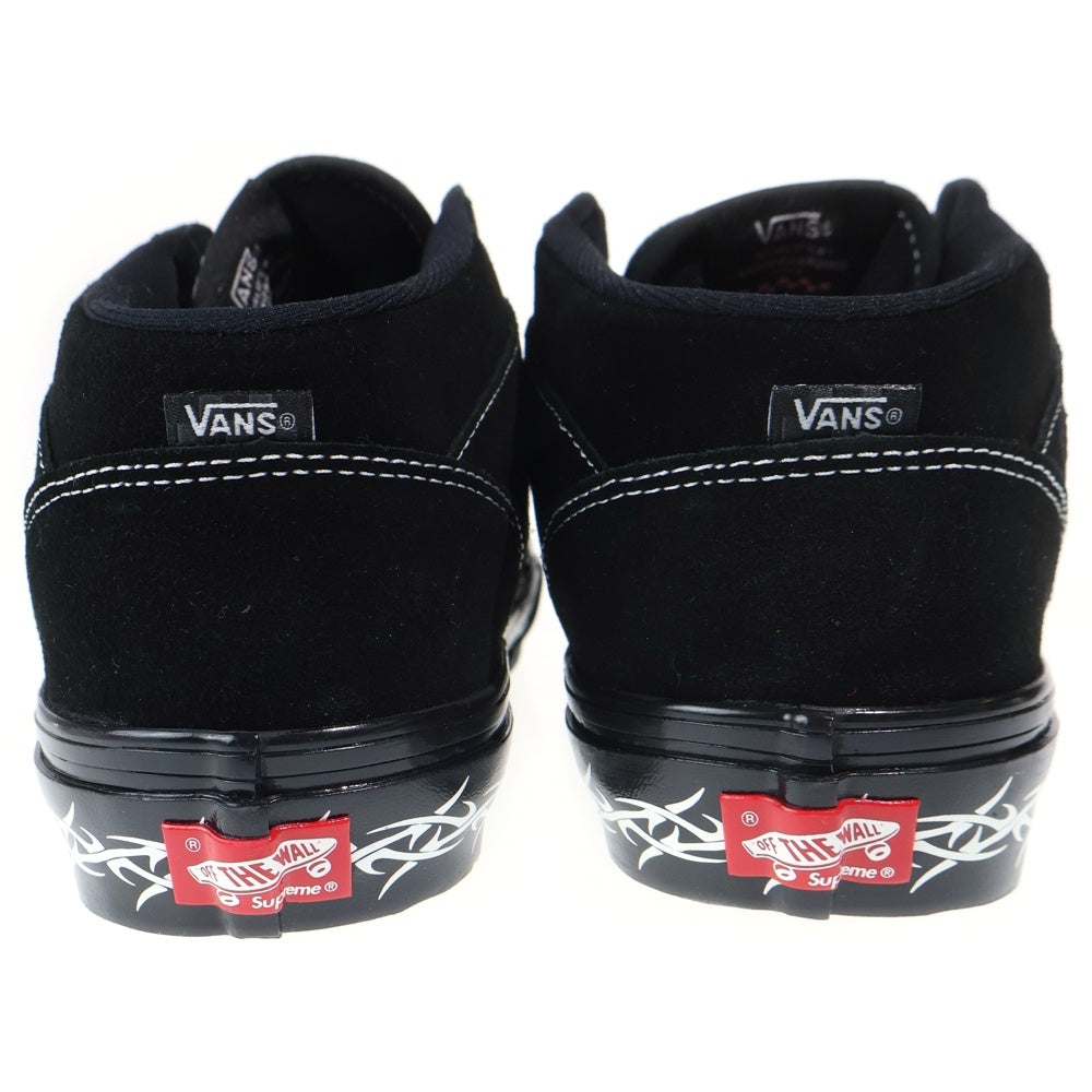 SUPREME(シュプリーム) 21AW ×VANS Half Cab バンズ ハーフキャブ ローカットスニーカー ブラック US10.5/28.5cm VN0A5KRWBLK