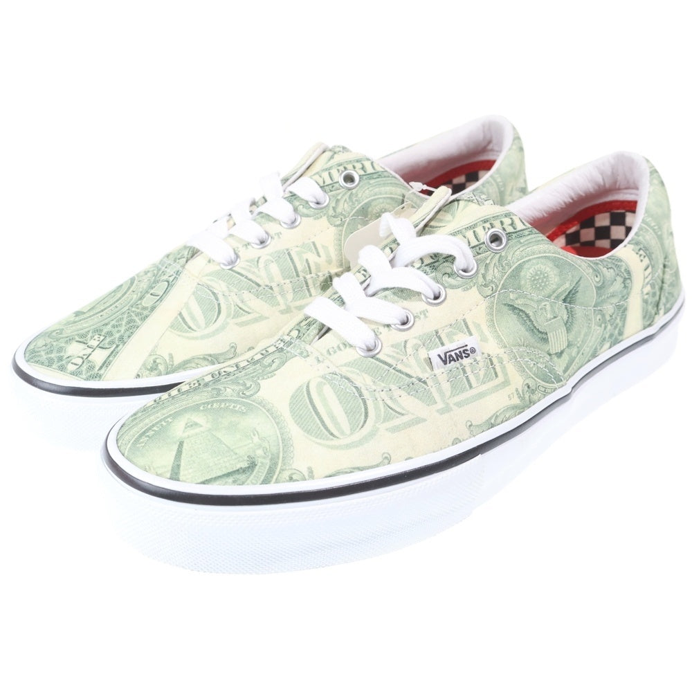 SUPREME(シュプリーム) 23SS ×VANS Dollar Era バンズ ドル エラ ローカットスニーカー グリーン US10.5/28.5cm VN0A5FC9GRN