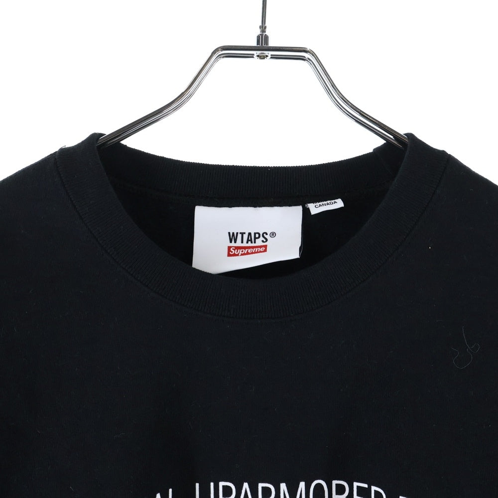5回着用・送料600円】21AW Supreme × WTAPS CREWNECK OLIVE DRAB L
