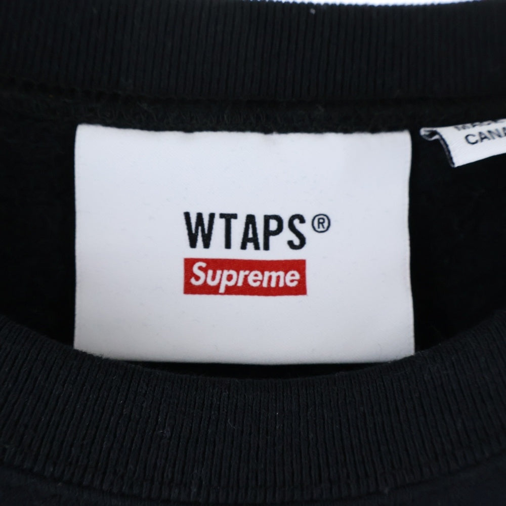 SUPREME(シュプリーム) 21AW ×WTAPS Crewneck ダブルタップス ダブル 
